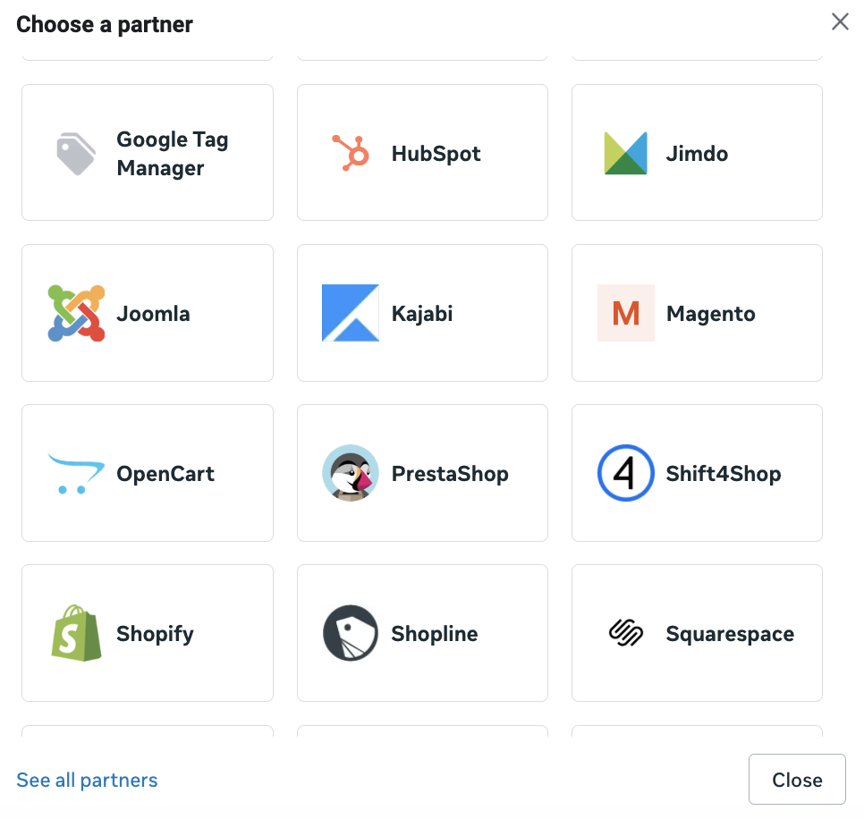 Платформа сайта