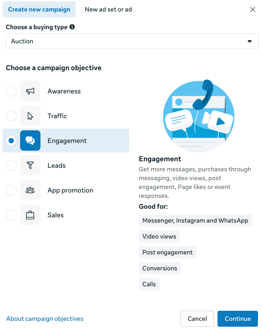 залучення facebook