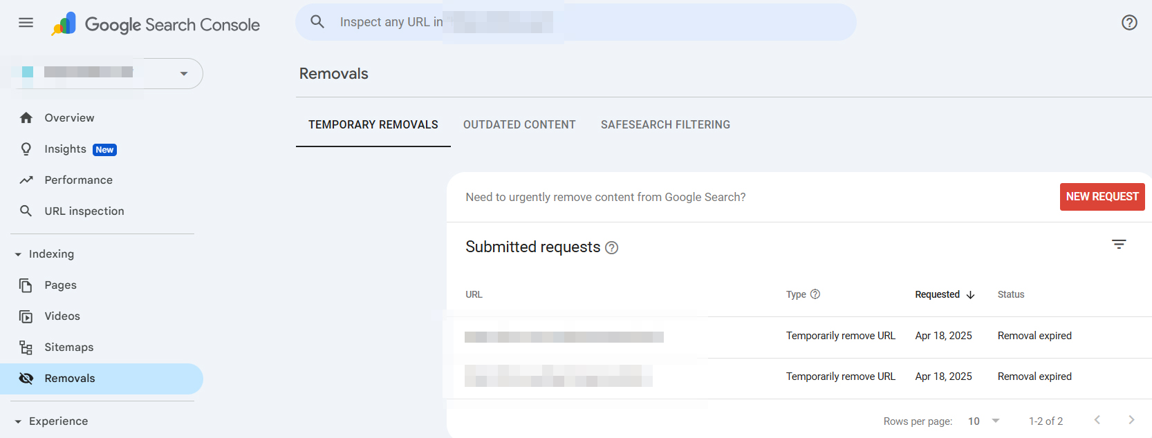 GSC видалення