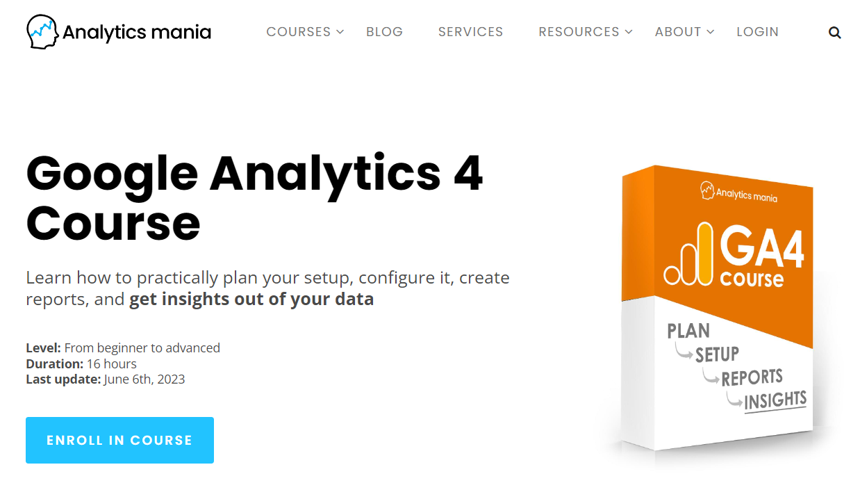 Google Analytics 4 від Analytics mania