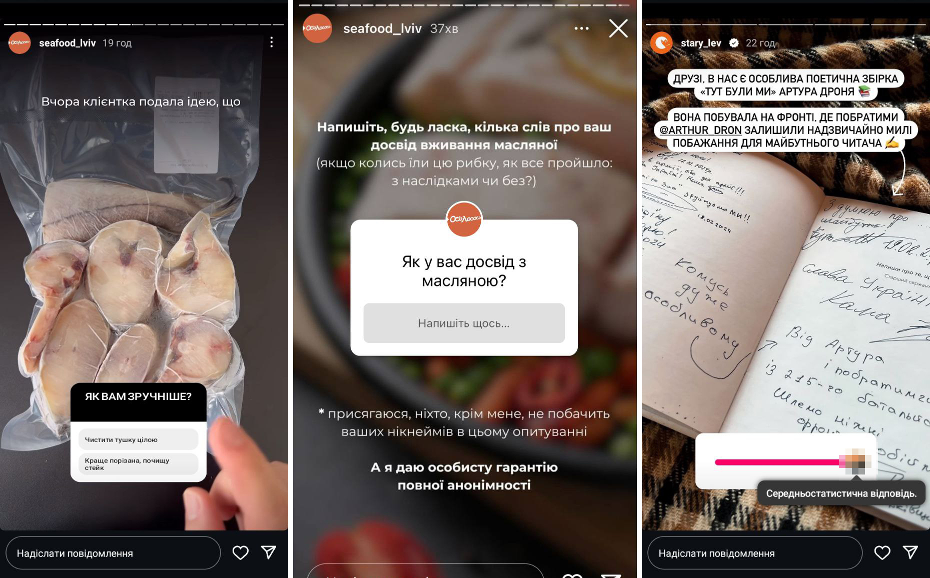 Реализация опроса в