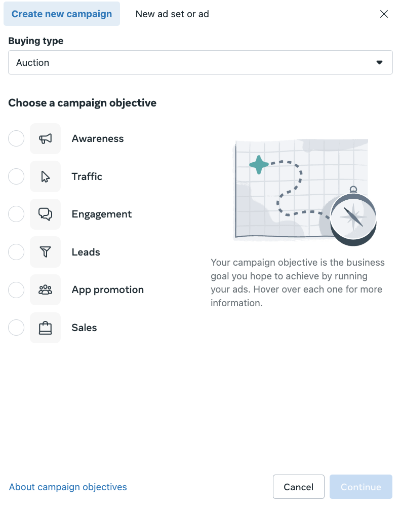 Налаштування таргет ціль