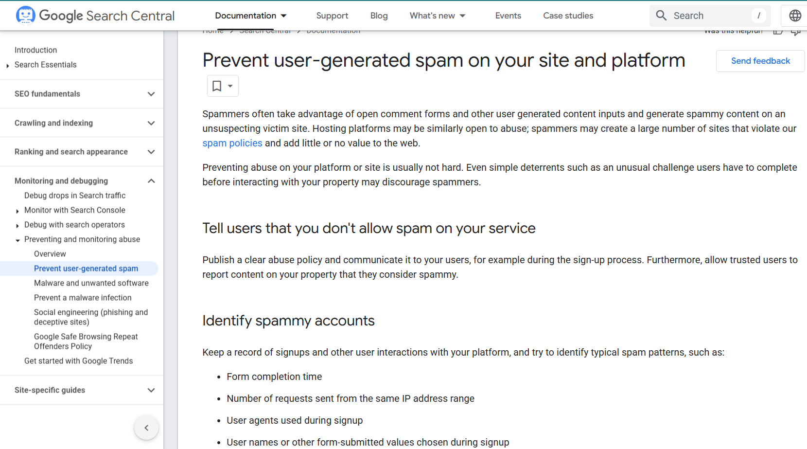 фактори спаму