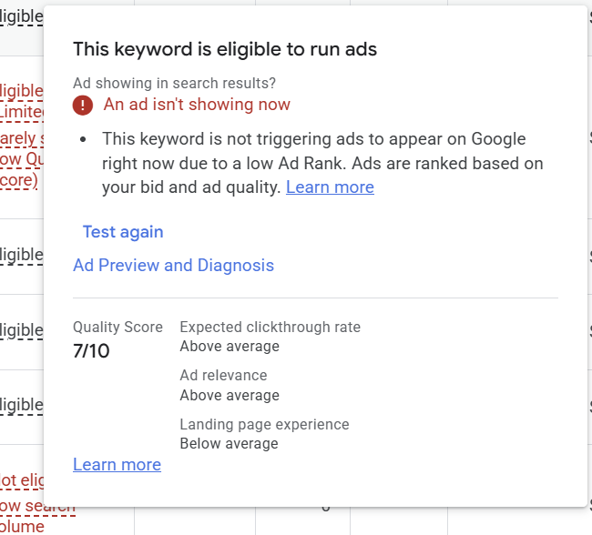 якість оголошення