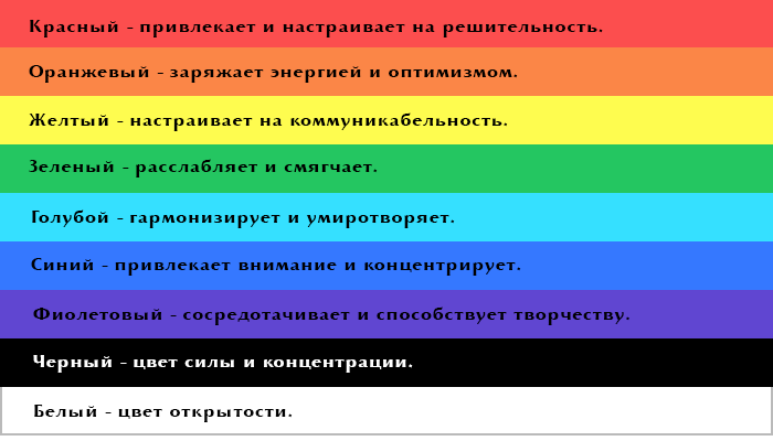 Цветовая схема